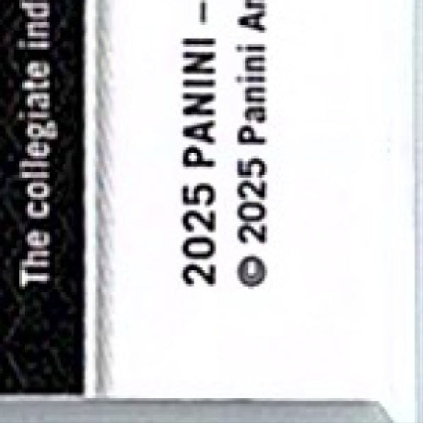 2025 Panini Prizm Draft Picks BRASHARD SMITH #110 Gold Ice RC Mustangs