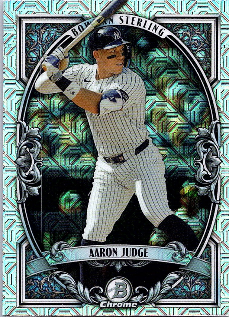 2026 Bowman Aaron Judge #BST-4 Bowman Sterling Mojo Refractors New York Yankees