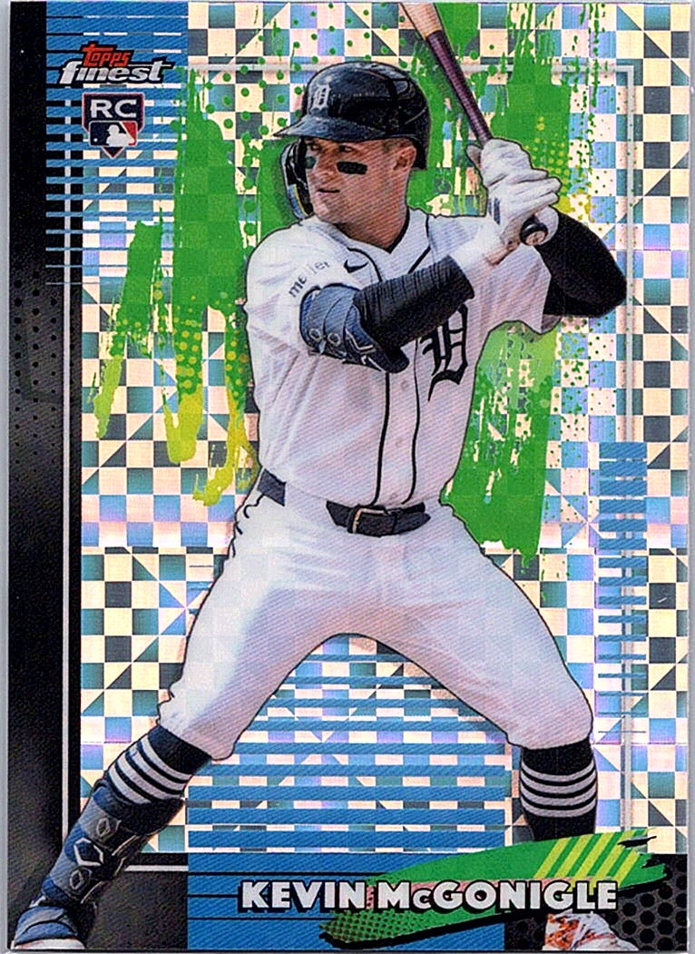 2026 Finest Kevin McGonigle #74 Geometric Refractors Detroit Tigers