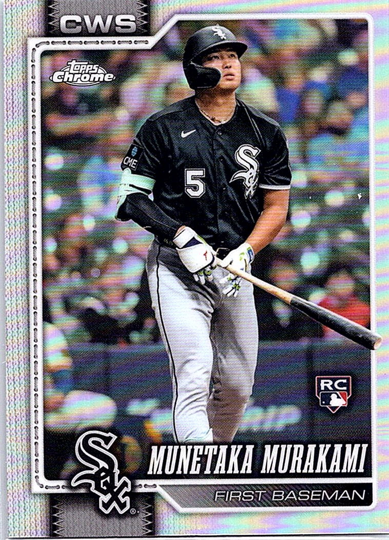 2026 Topps Chrome Munetaka Murakami #274 Refractors Chicago White Sox