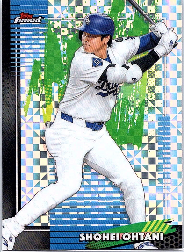2026 Finest Shohei Ohtani #50 X-Fractors Los Angeles Dodgers