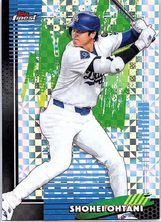 2026 Finest Shohei Ohtani #50 X-Fractors Los Angeles Dodgers