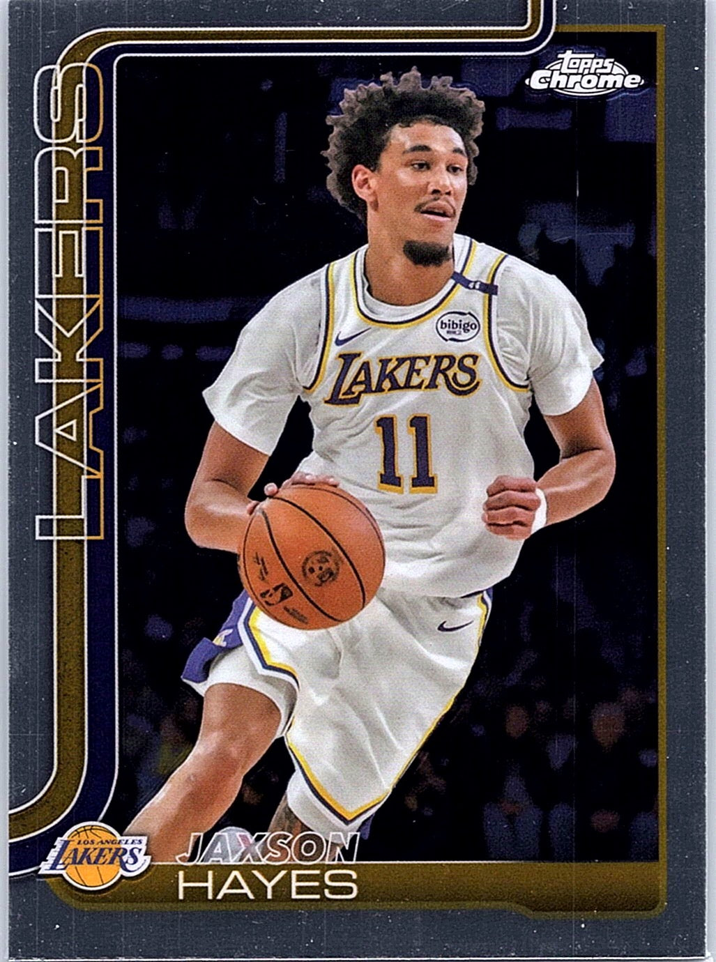 2025-26 Topps Chrome Jaxson Hayes #125 Los Angeles Lakers
