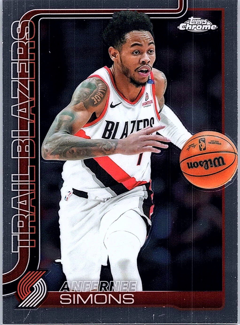 2025-26 Topps Chrome Anfernee Simons #122