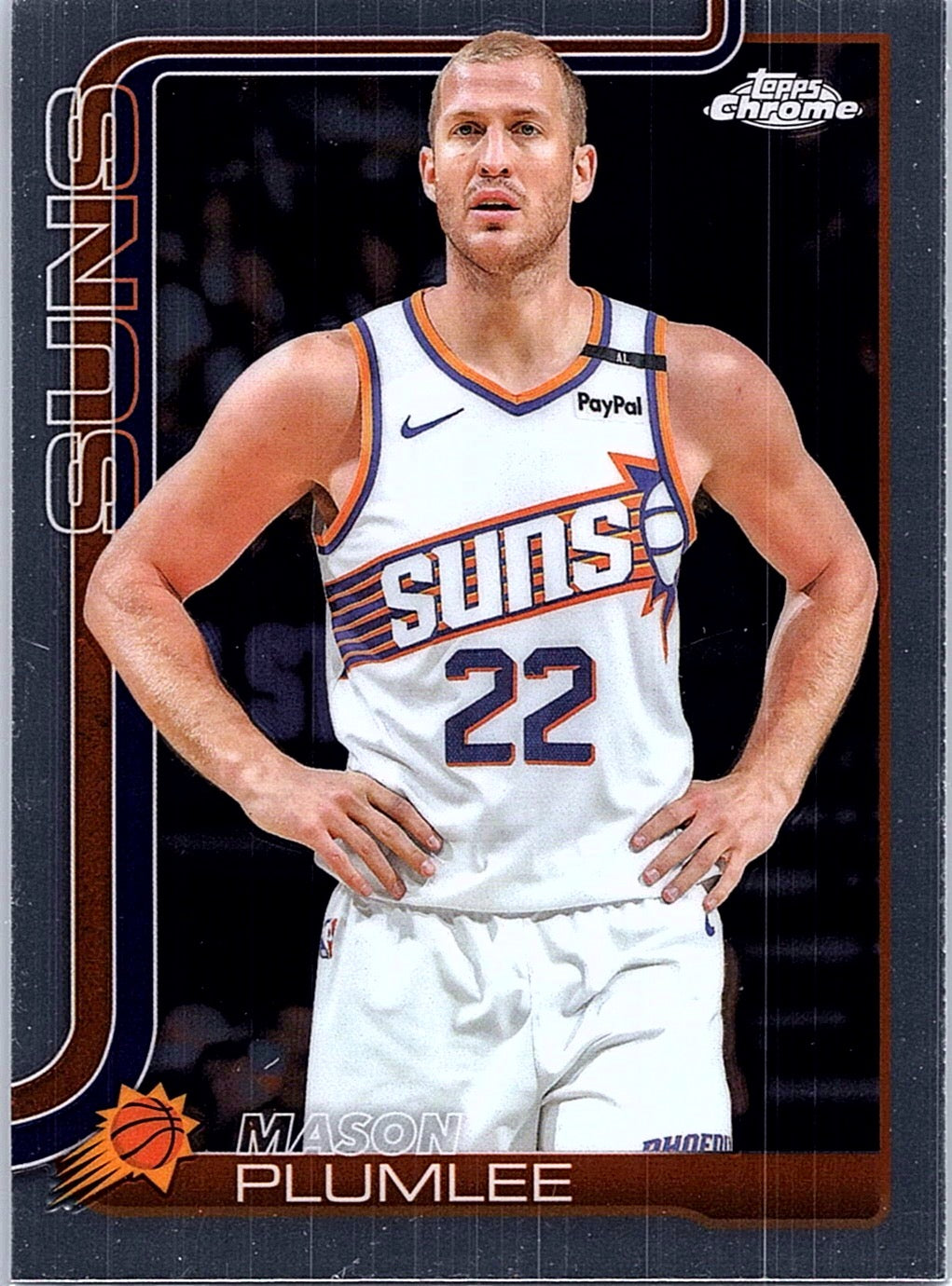 2025-26 Topps Chrome Mason Plumlee #106 Phoenix Suns