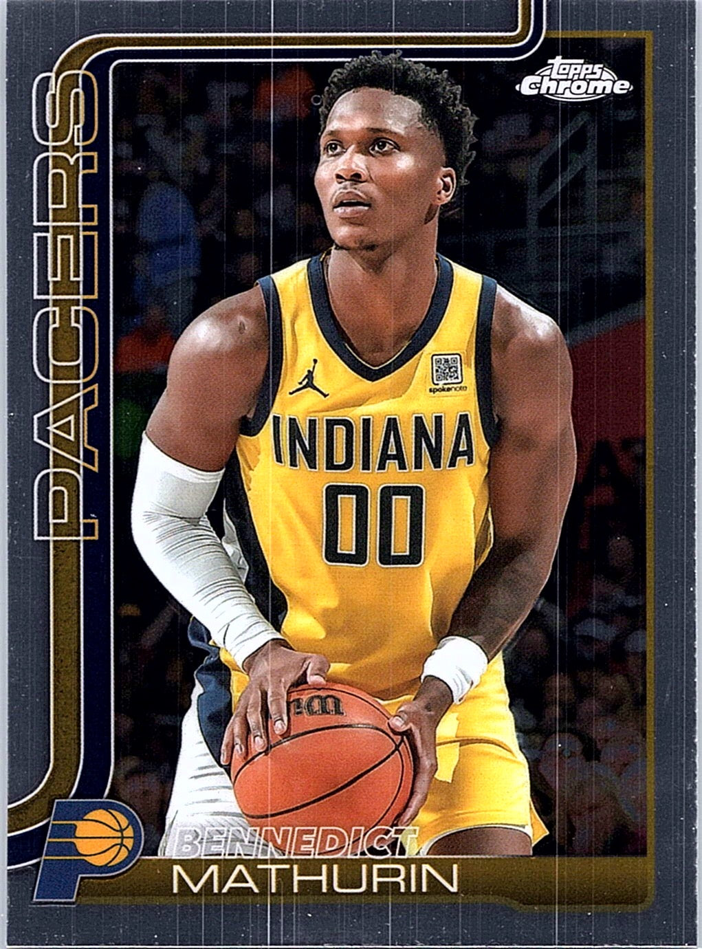 2025-26 Topps Chrome Bennedict Mathurin #93 Indiana Pacers