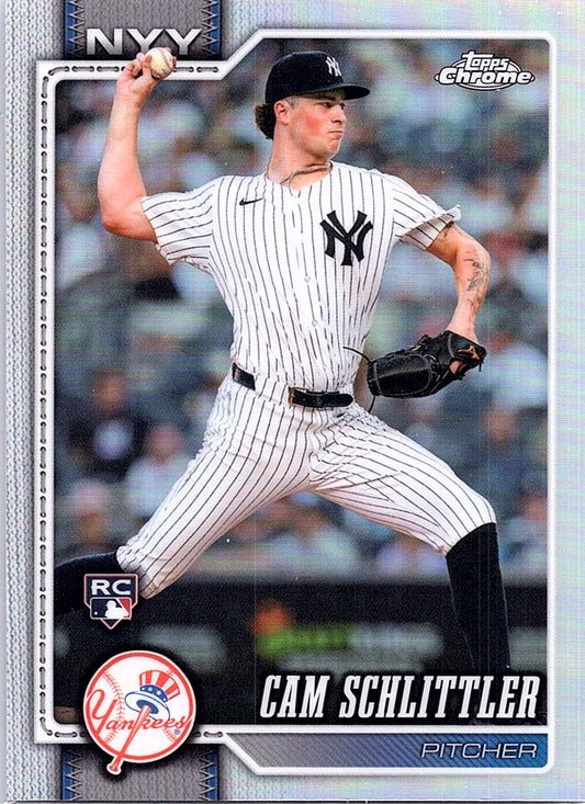 2026 Topps Cam Schlittler Refractor #111 New York Yankees
