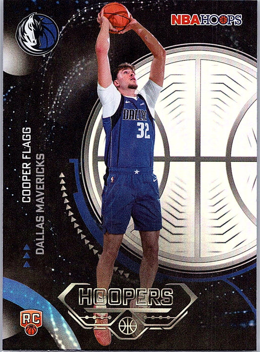 2025-26 Topps Hoops COOPER FLAGG #H-16 Hoopers Rainbow Foil RC Mavericks