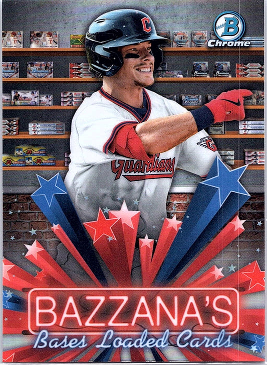 2025 Bowman Travis Bazzana #HS-7 Hobby Stars Cleveland Guardians