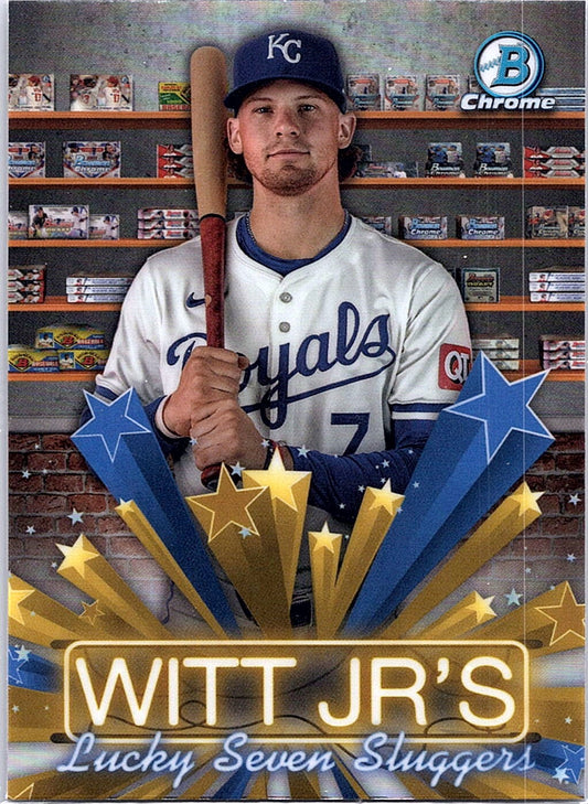 2025 Bowman Bobby Witt Jr. #HS-8 Hobby Stars Kansas City Royals
