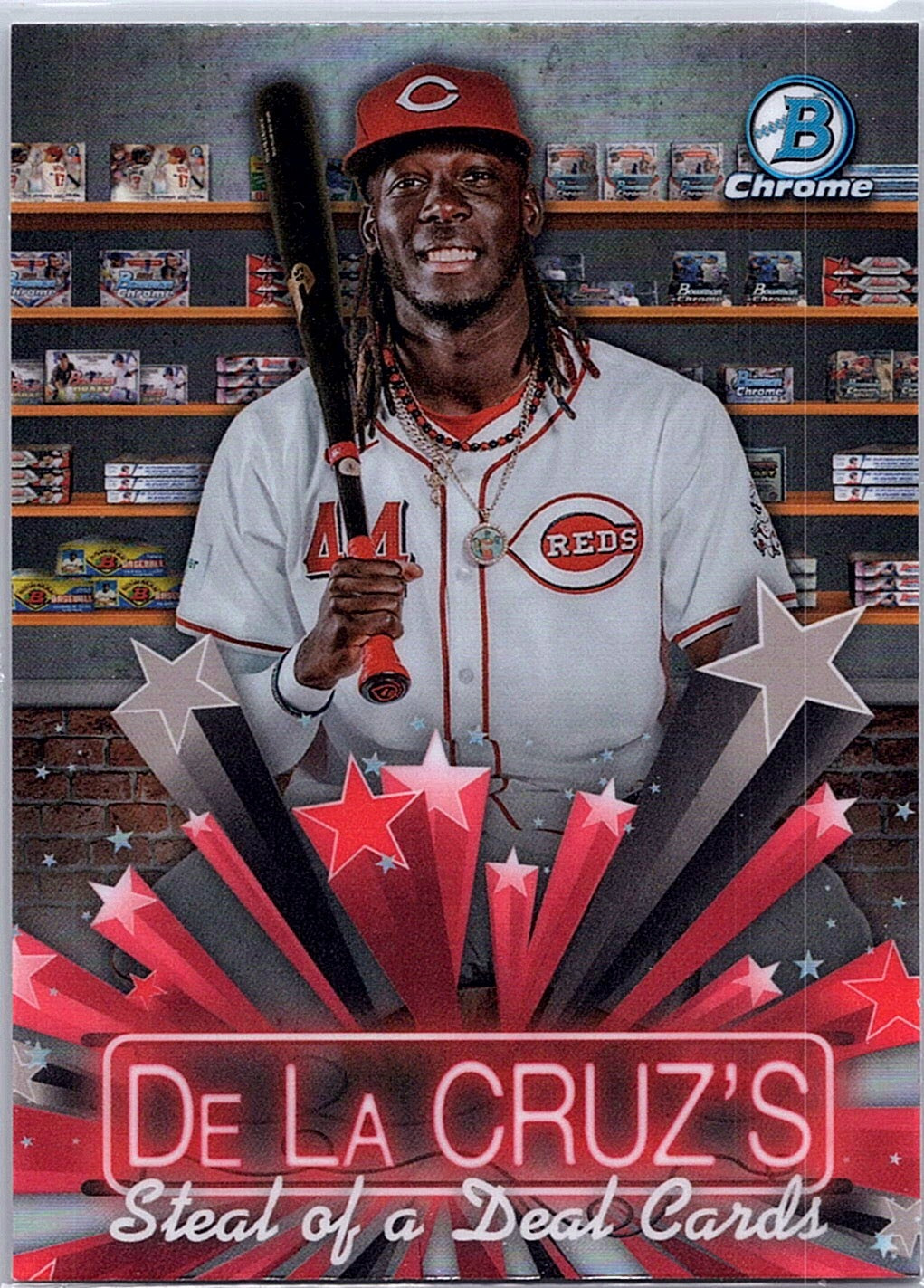 2025 Bowman Elly De La Cruz #HS-15 Hobby Stars Cincinnati Reds