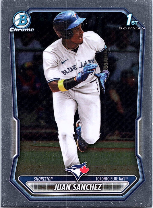 2026 Bowman Juan Sanchez #BCP-25 Chrome Prospects Toronto Blue Jays