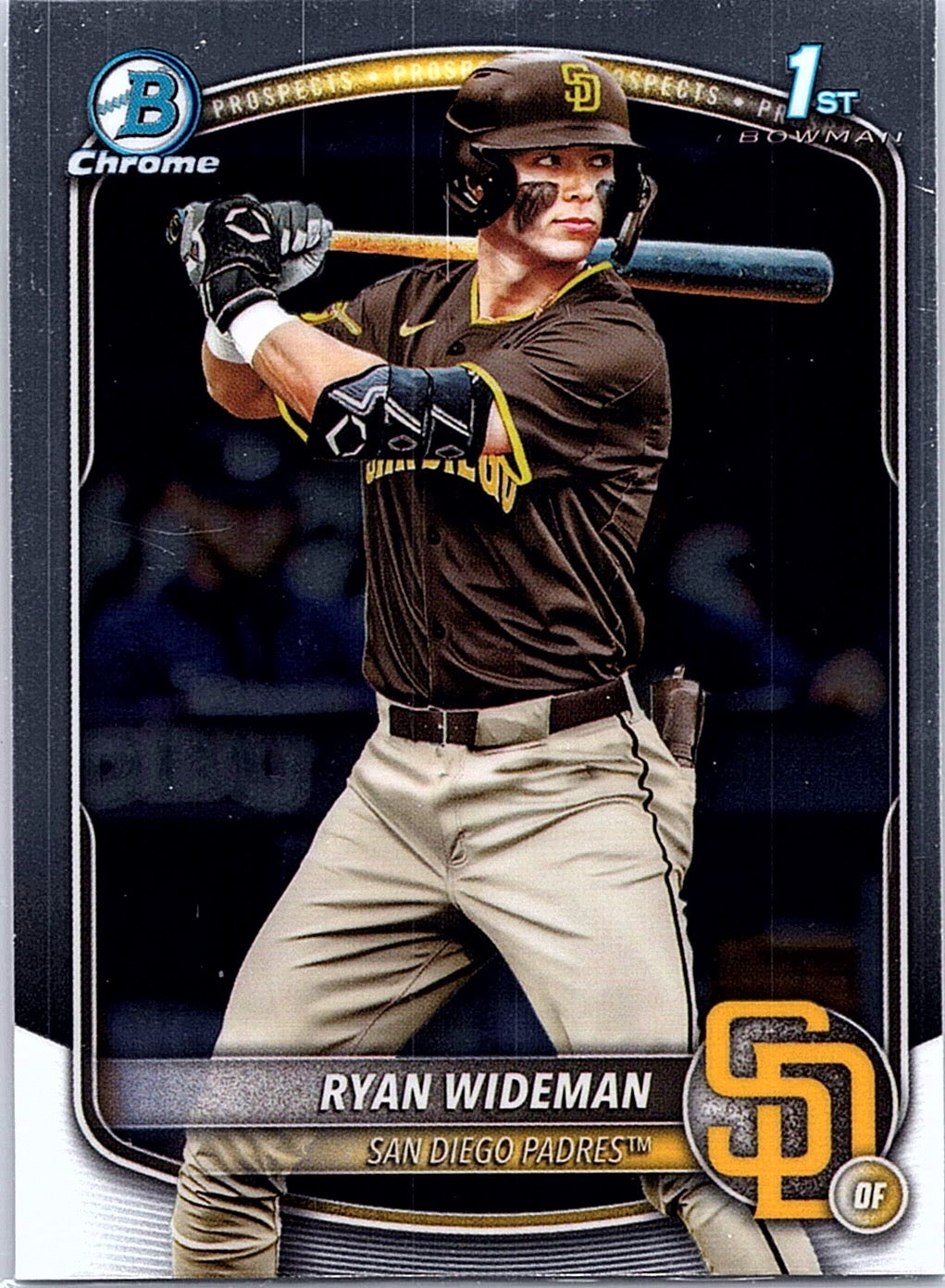 2025 Bowman Draft Ryan Wideman #BDC-190 Chrome San Diego Padres