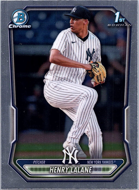 2026 Bowman Henry Lalane #BCP-104 Chrome Prospects New York Yankees