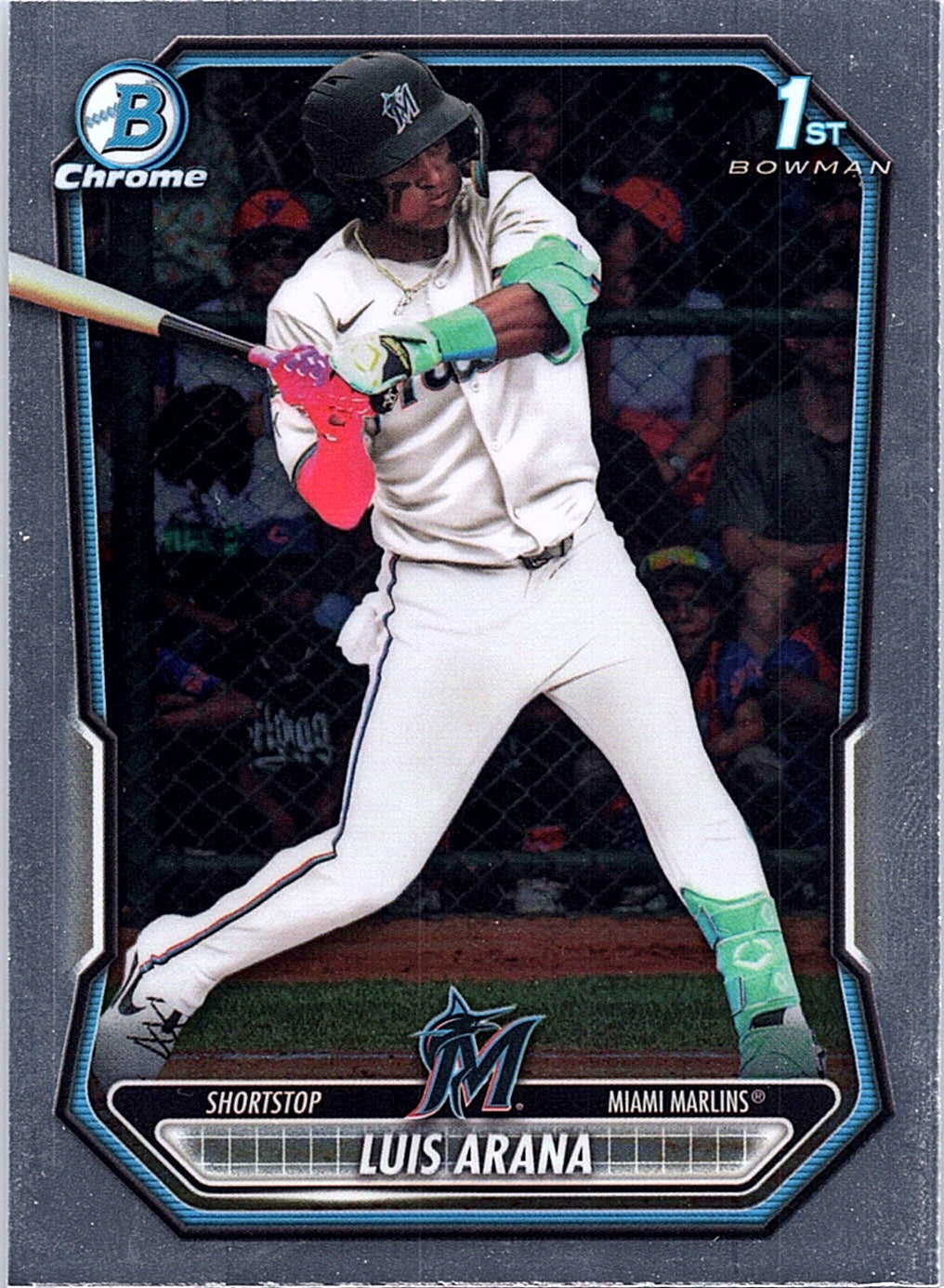 2026 Bowman Luis Arana #BCP-72 Chrome Prospects Miami Marlins