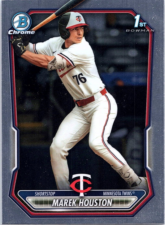 2026 Bowman Marek Houston #BCP-16 Chrome Prospects Minnesota Twins
