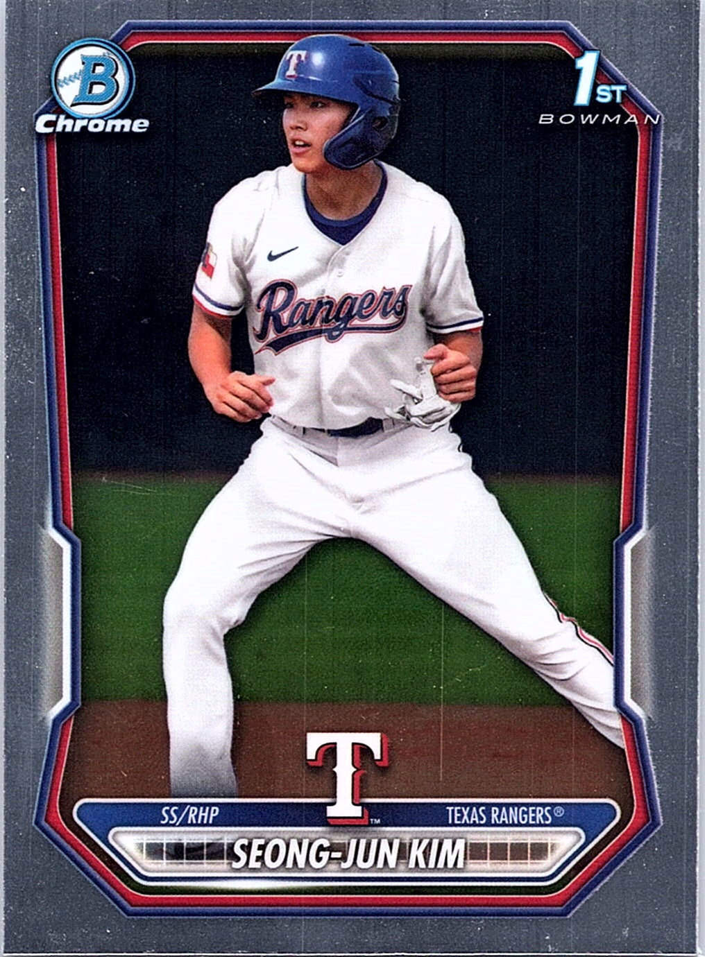 2026 Bowman Seong-Jun Kim #BCP-45 Chrome Prospects Texas Rangers