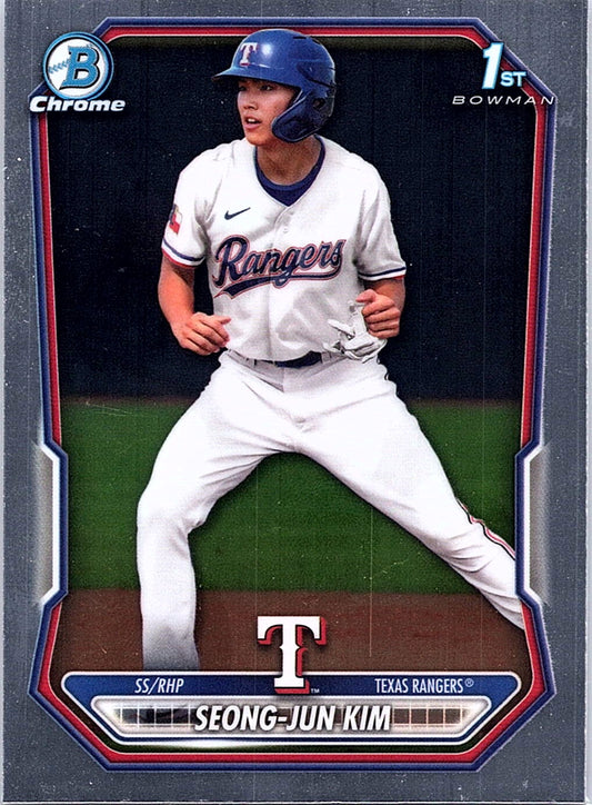 2026 Bowman Seong-Jun Kim #BCP-45 Chrome Prospects Texas Rangers
