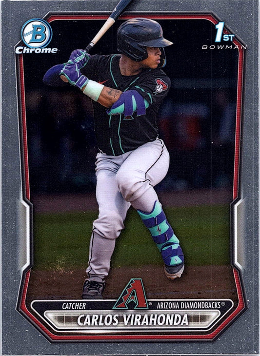 2026 Bowman Carlos Virahonda #BCP-28 Chrome Prospects Arizona Diamondbacks