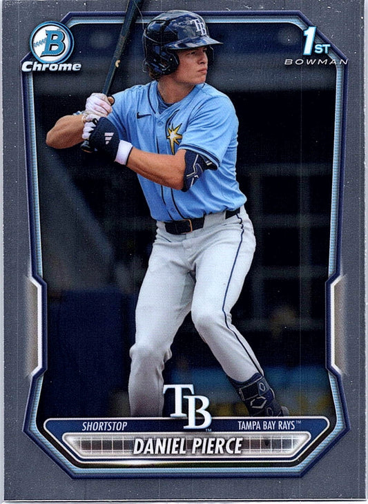 2026 Bowman Daniel Pierce #BCP-77 Chrome Prospects Tampa Bay Rays