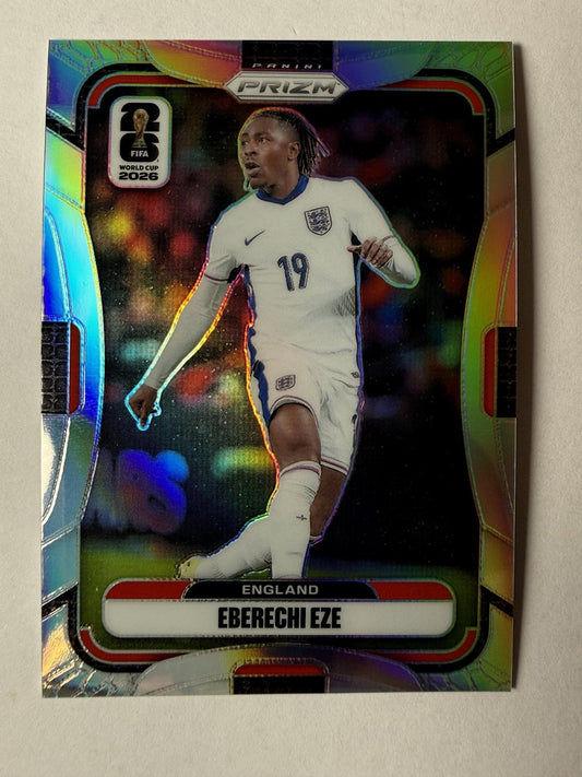 2026 Panini Prizm FIFA World Cup Eberechi Eze #102 Wave Prizm England