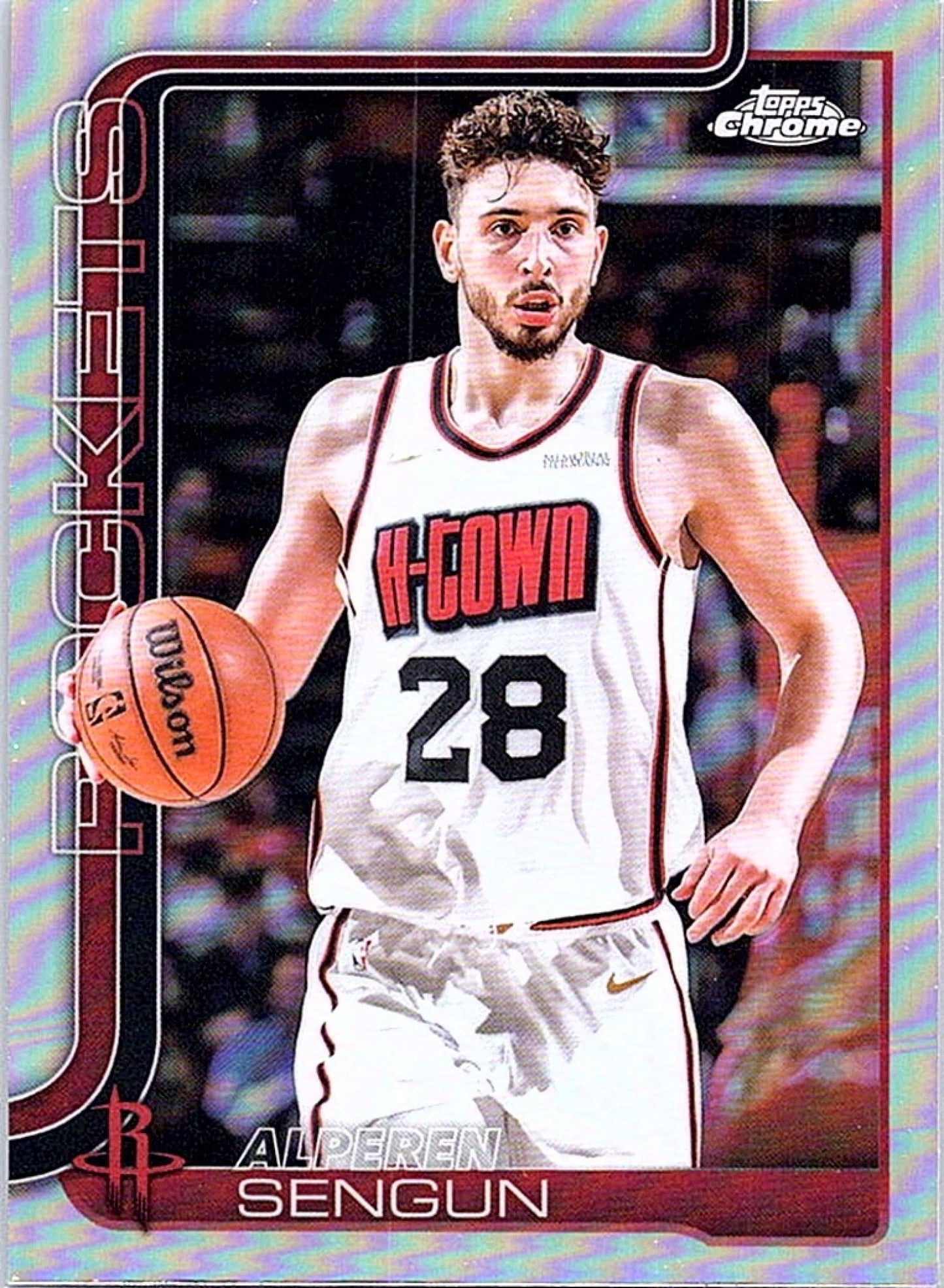 2025-26 Topps Chrome ALPEREN SENGUN #98 Refractor Rockets