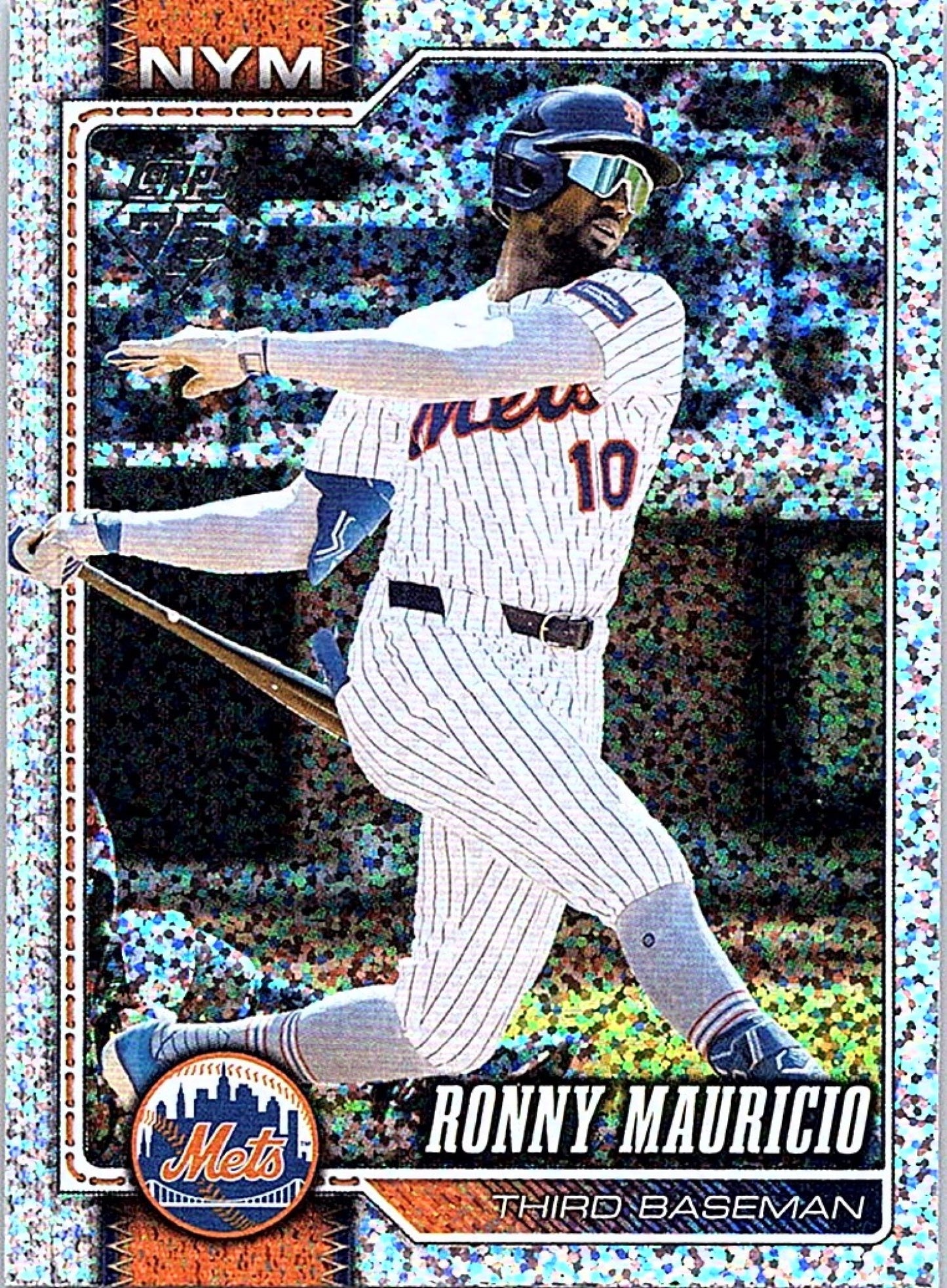 2026 Topps Series 1 RONNY MAURICIO #159 Sandglitter Mets