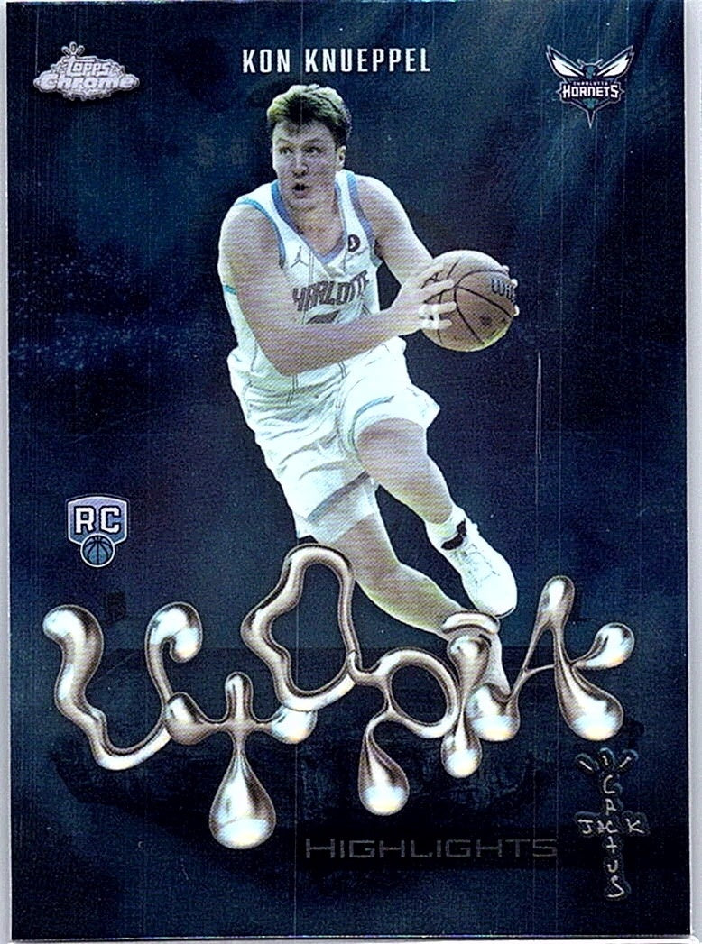 2025 TOPPS CHROME X CACTUS JACK KON KNUEPPEL #UH-24 RC