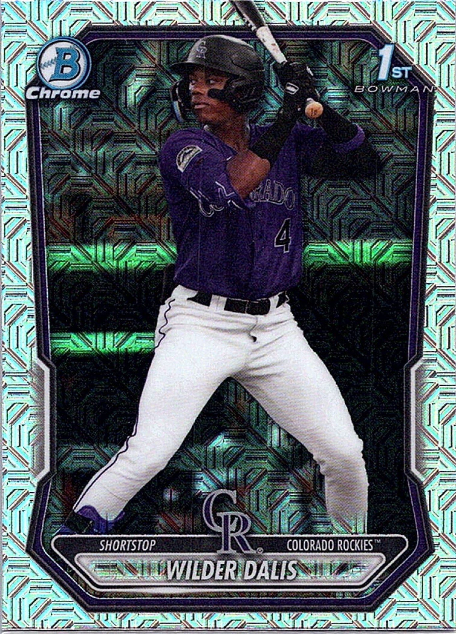 2026 Bowman Mega Box WILDER DALIS #BCP-150 Mojo Refractor 1st Prospect Rockies