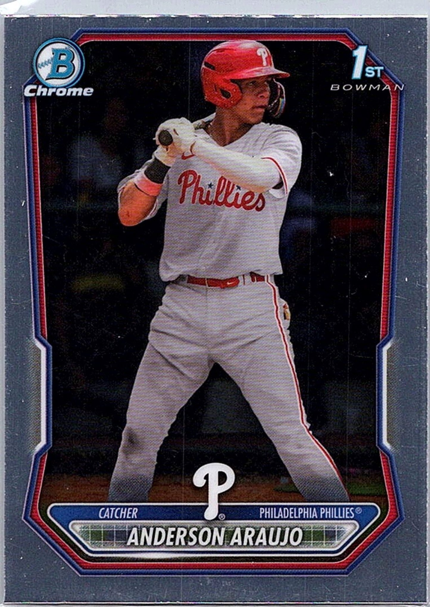 2026 Bowman ANDERSON ARAUJO #BCP-8 1st Prospect Phillies Baseball RC Card