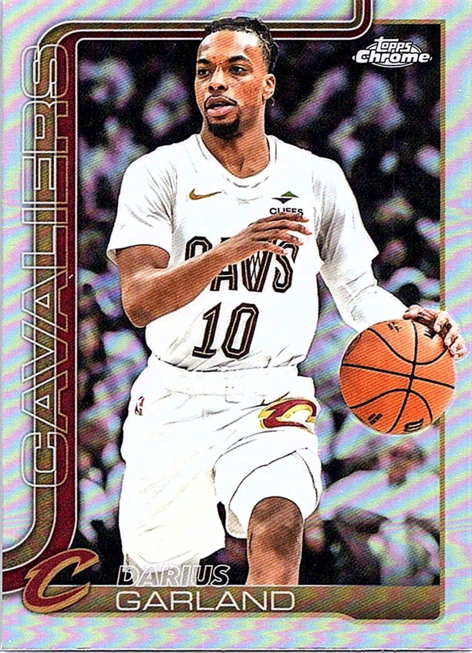 2025-26 Topps Chrome DARIUS GARLAND #76 Refractor Cavaliers