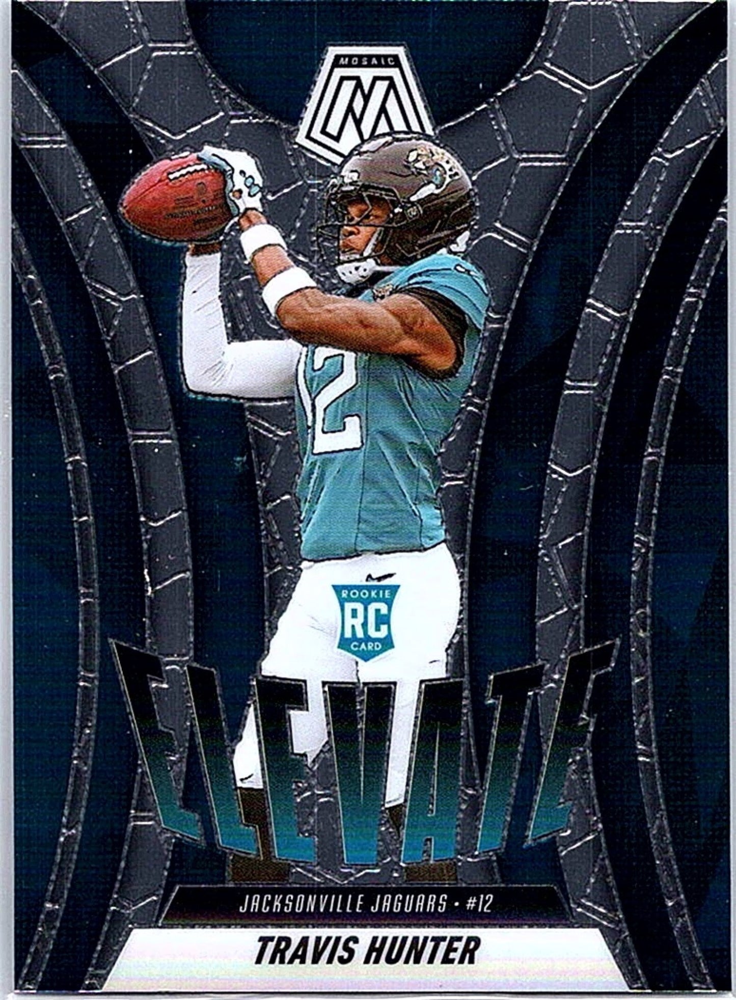 2025 Panini Mosaic TRAVIS HUNTER #1 Elevate RC Jaguars