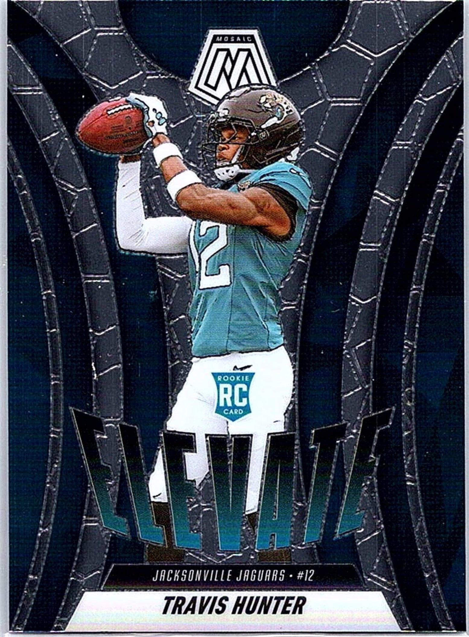 2025 Panini Mosaic TRAVIS HUNTER #1 Elevate RC Jaguars