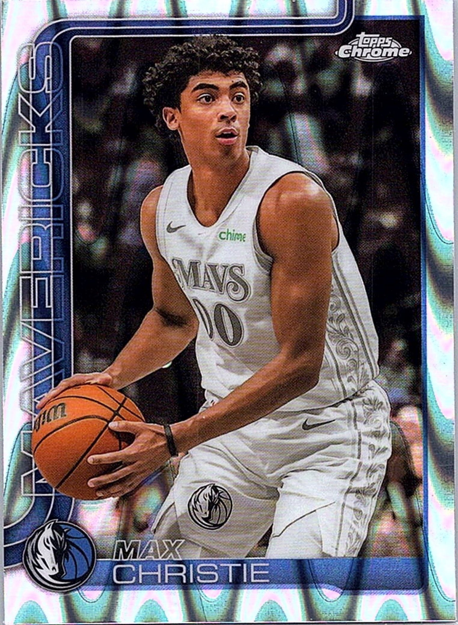 2025-26 Topps Chrome MAX CHRISTIE #33 RayWave Refractor Mavericks
