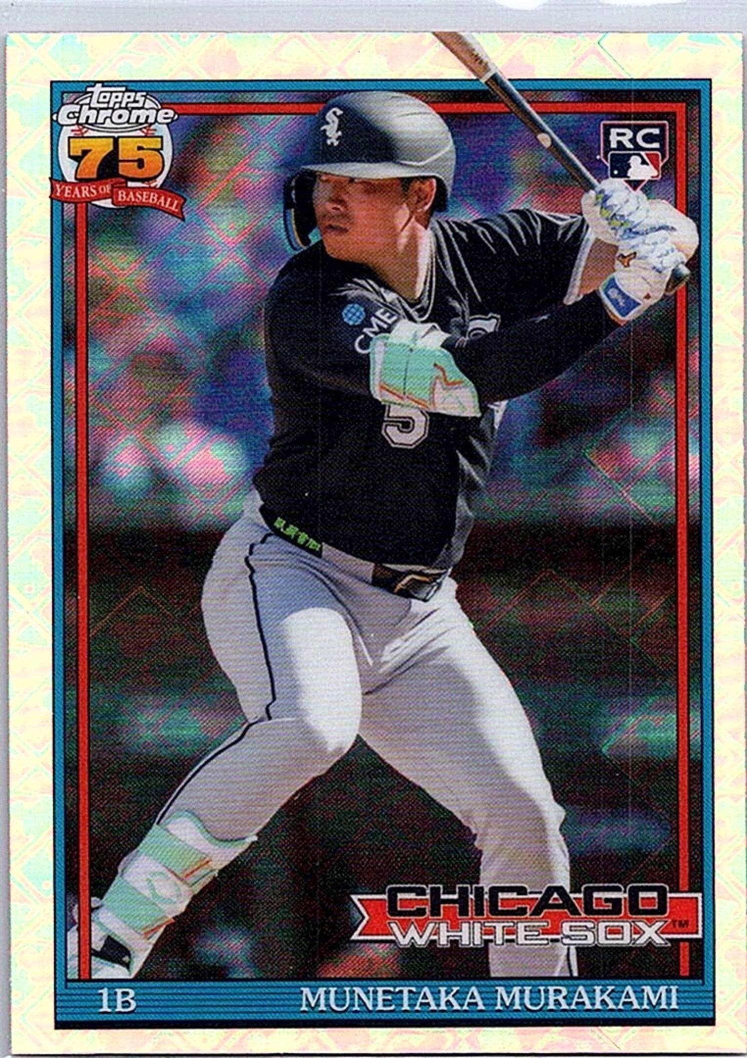 2026 Topps Chrome LogoFractor MUNETAKA MURAKAMI #91CB-22 RC Chicago White Sox