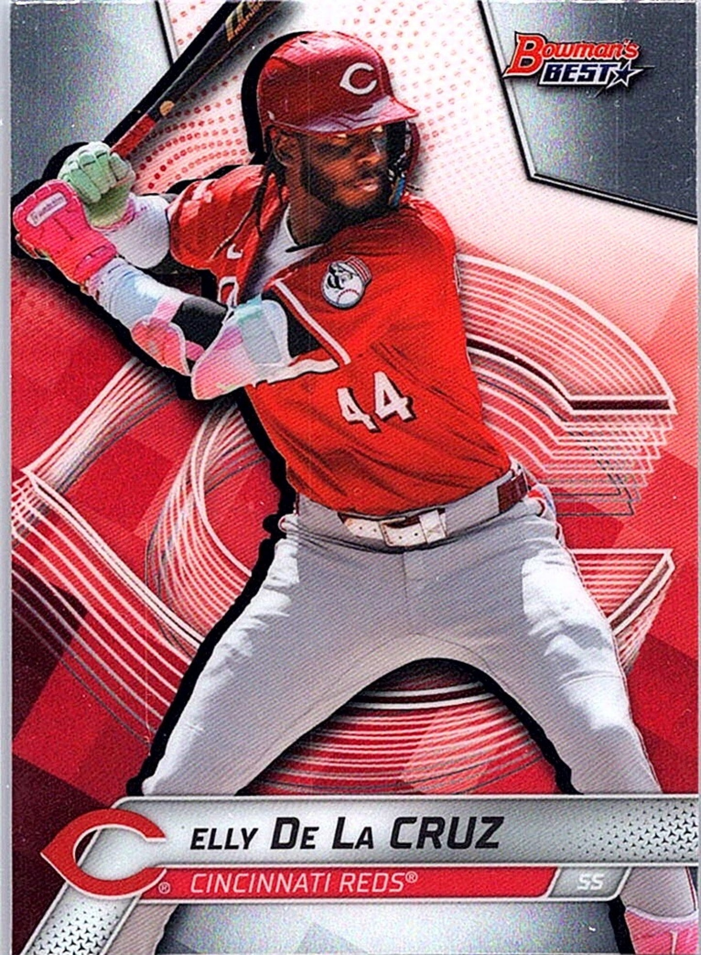 2025 Bowman's Best ELLY DE LA CRUZ #37 Reds