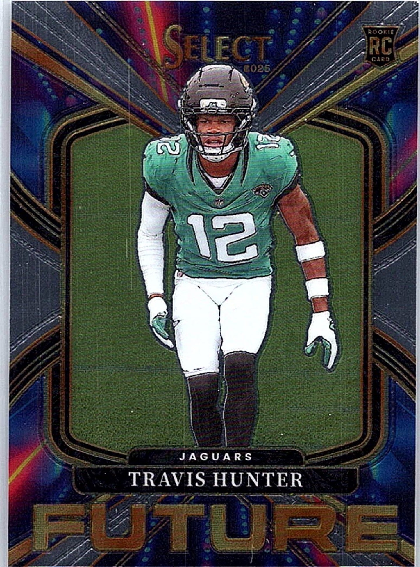 2025 Panini Select TRAVIS HUNTER #10 Future RC Jaguars
