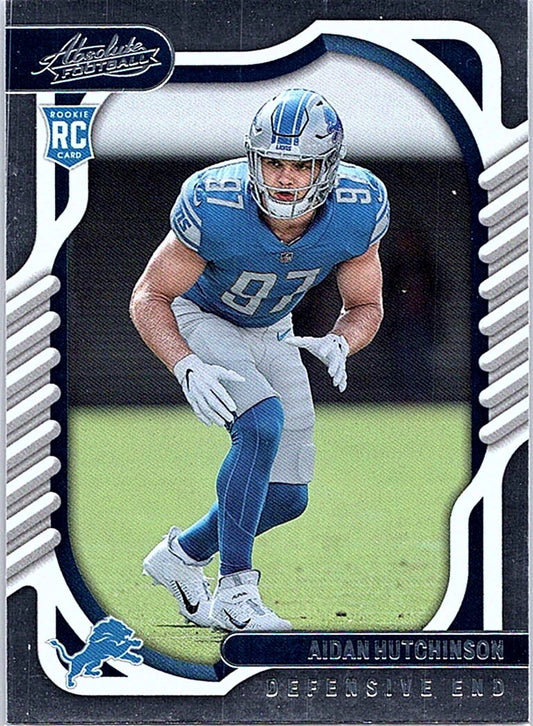 2022 Panini Absolute AIDAN HUTCHINSON #113 Retail RC Lions