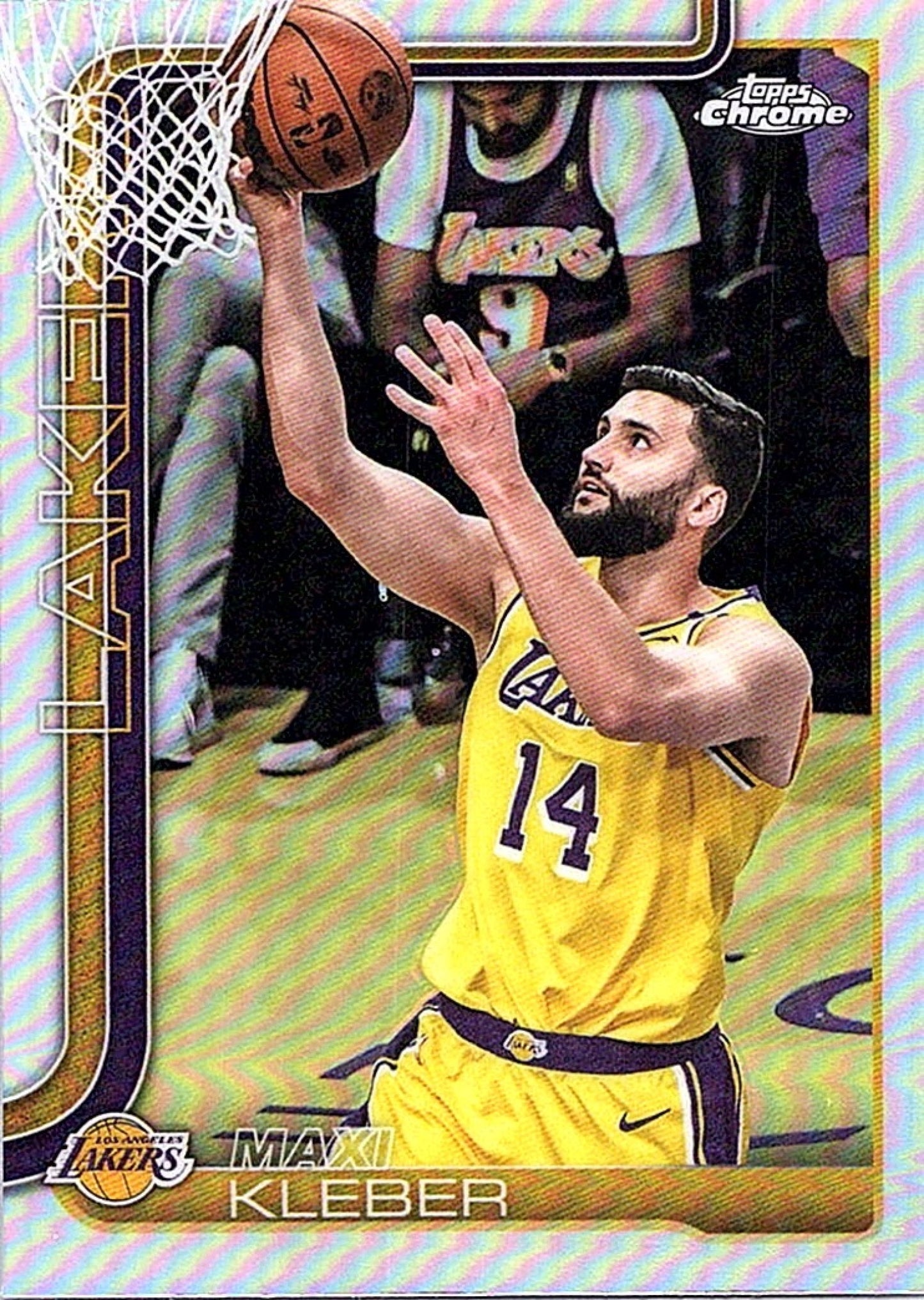 2025-26 Topps Chrome MAXI KLEBER #157 Refractor Lakers