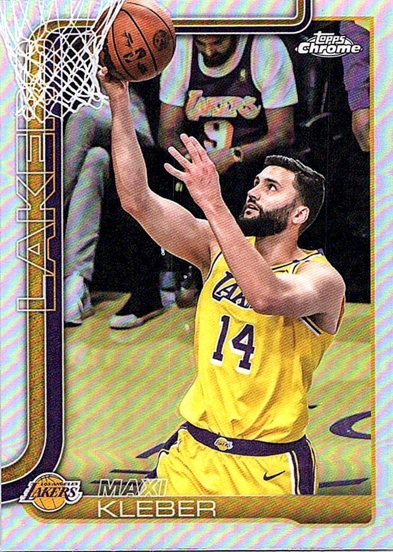 2025-26 Topps Chrome MAXI KLEBER #157 Refractor Lakers