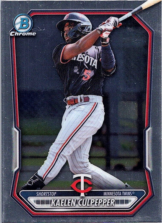 2026 Bowman KAELEN CULPEPPER #BCP-143 Twins 1st Prospect Baseball RC Card