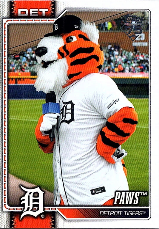 2026 Topps Series 1 PAWS #M-15 Tigers