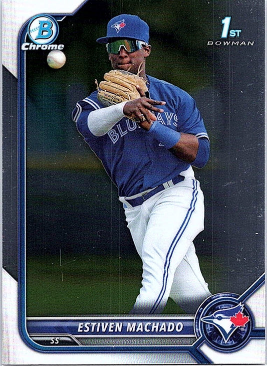 2022 Bowman ESTIVEN MACHADO #BCP-12 1st Prospect Blue Jays