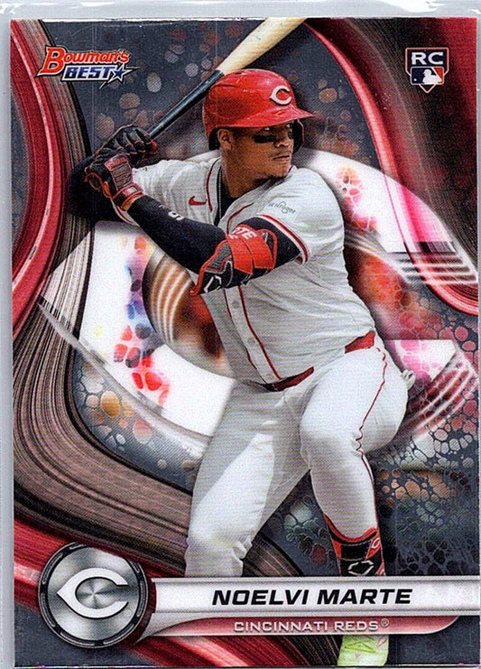 2024 Bowman's Best NOELVI MARTE #19 RC Reds