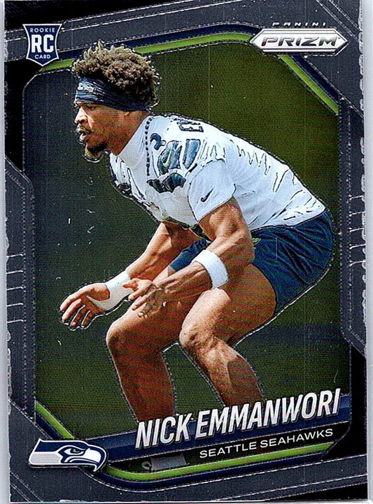 2025 Panini Prizm NICK EMMANWORI #320 RC Seahawks