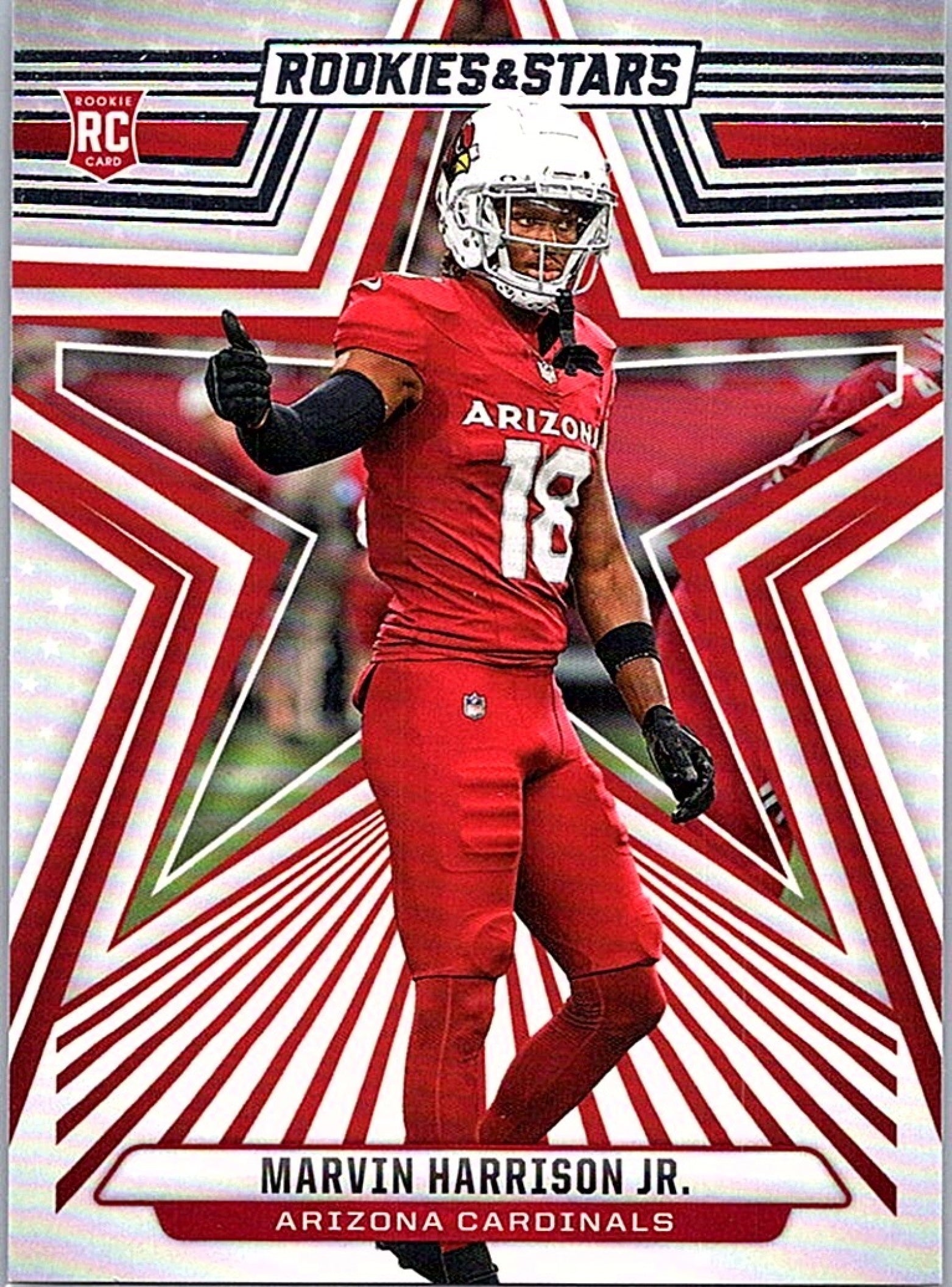 2024 Panini Rookies & Stars MARVIN HARRISON JR. #176 RC Cardinals