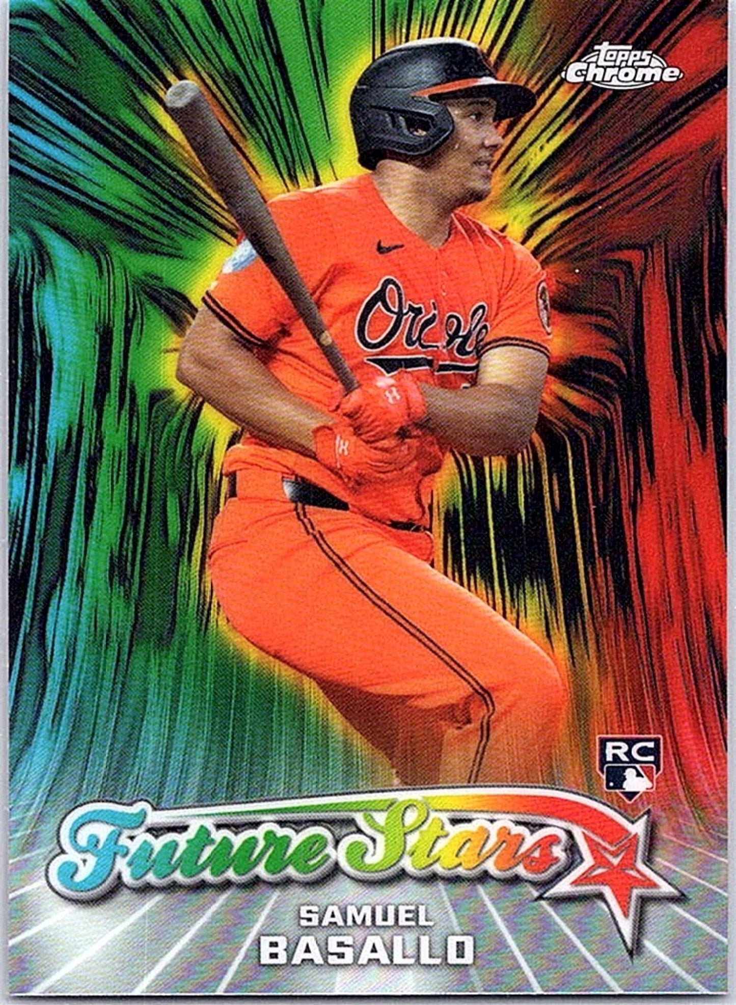 2026 Topps Chrome SAMUEL BASALLO #FS-4 RC Orioles Baseball Prospect Card