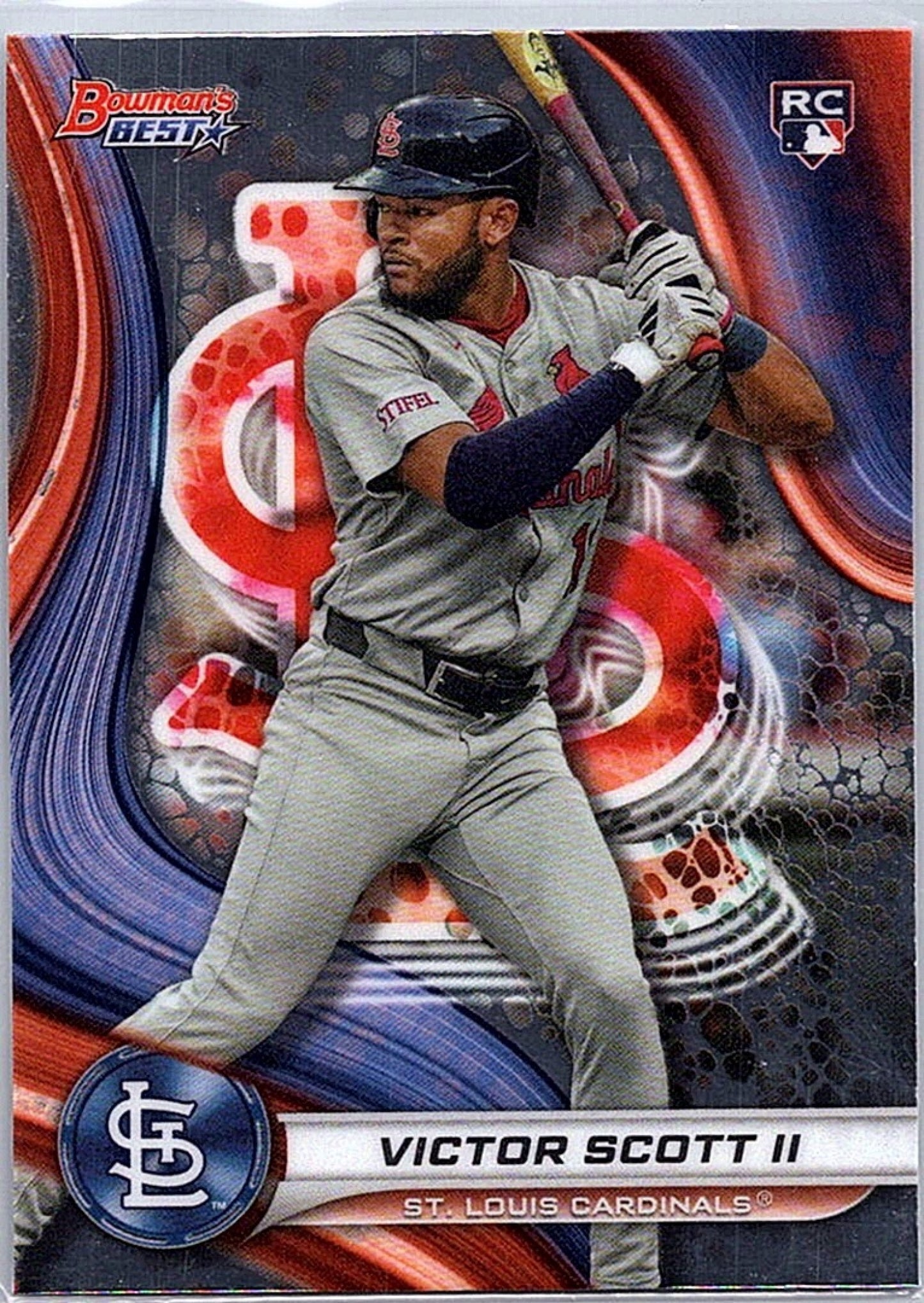 2024 Bowman's Best VICTOR SCOTT II #61 RC Cardinals Baseball Prospect Card