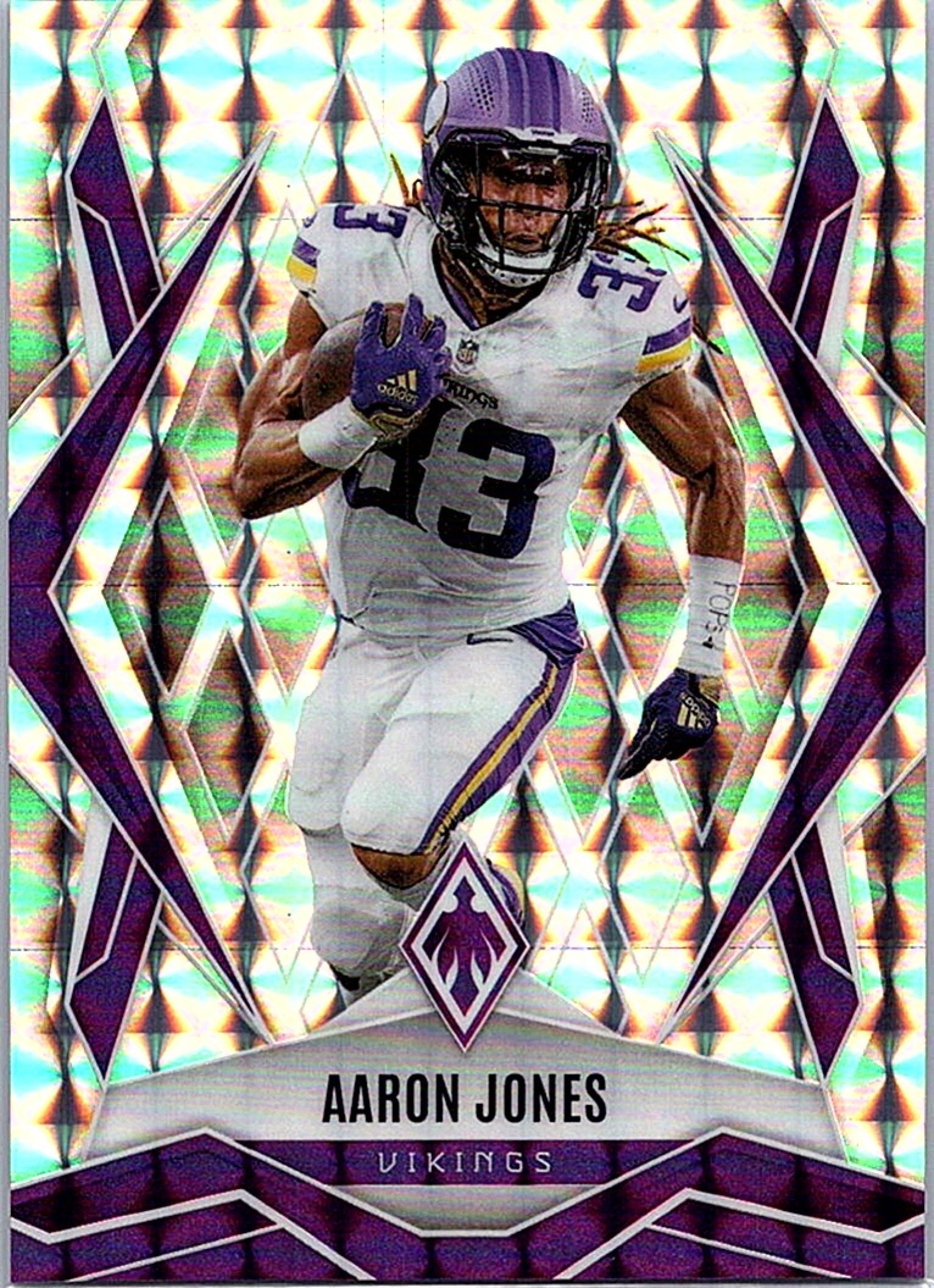 2025 Panini Phoenix AARON JONES #85 Vikings