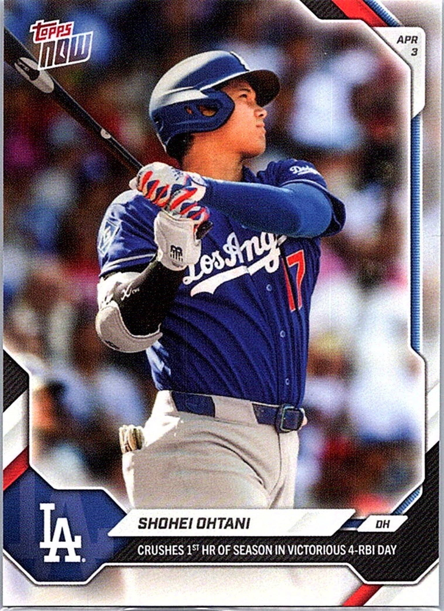 2026 Topps Now SHOHEI OHTANI #44 - Dodgers